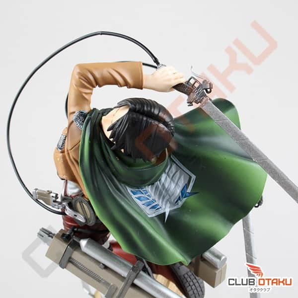 figurine l'attaque des titans shingeki no kyujin snk livai ackerman 25 cm