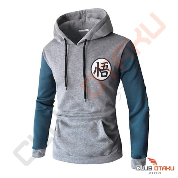 Sweat dragon ball z logo kanji goku gris