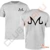 Tshirt dragon ball z majin gris et noir