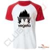 Tshirt dragon ball z vegeta rouge adidas