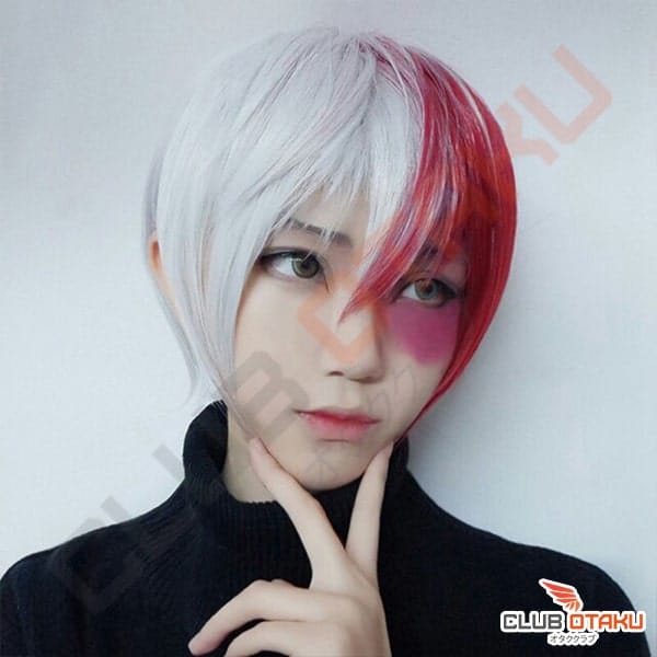 accessoire cosplay my hero academia perruque shoto todoroki (1)