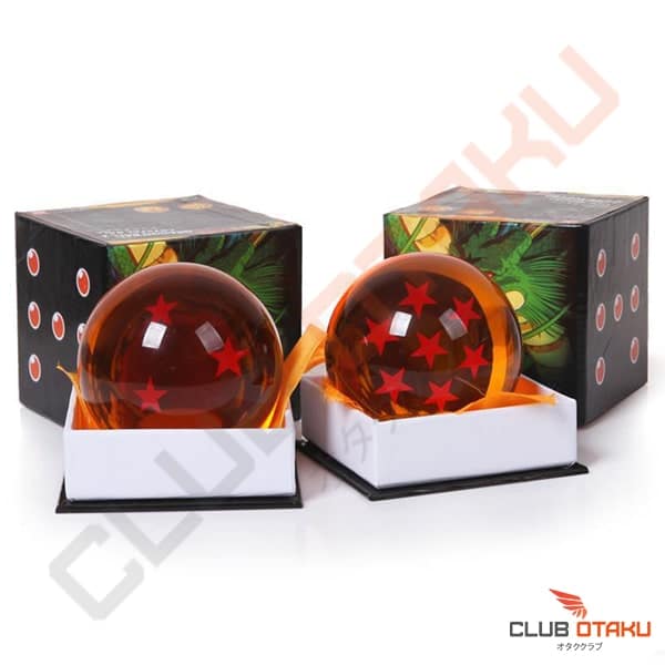 accessoire dragon ball - 7 boules de cristal - 7,5 cm