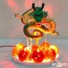 figurine dragon ball z shenron 7 boules de cristal effets de sons et lumières