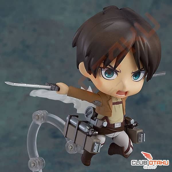 figurine l'Attaque des titans shingeki no kyujin eren jager chibi 10 cm