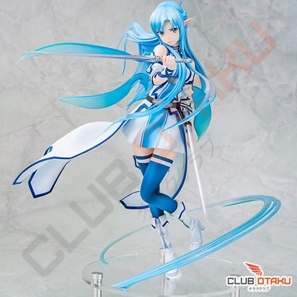 figurine sword art online yuuki asuna esprit de l'eau 23cm
