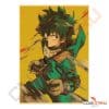 poster retro my hero academia izuku midoriya 2