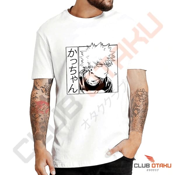 t-shirt my hero academia bakugo katsuki