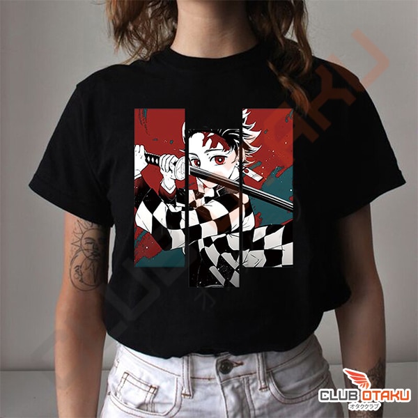 t-shirt unisexe demon slayer - tanjiro 1