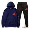 Hoodie Bleu Marine - Pantalon Noir