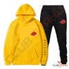 Hoodie Jaune - Pantalon Noir - 1