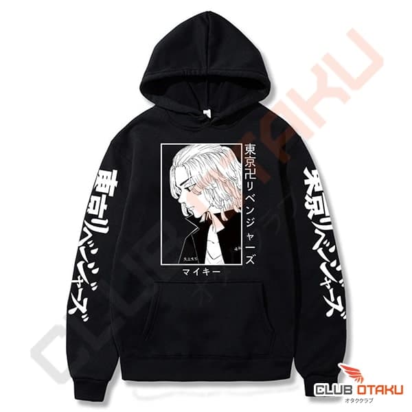 vetements tokyo revengers - hoodie mikey noir