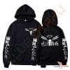 vetements tokyo revengers - hoodie team valhalla noir