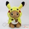 Peluche Pokemon - Evoli - Deguisement Pikachu (1)