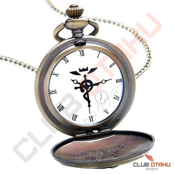 accessoire full metal alchemist - montre bronze (3)