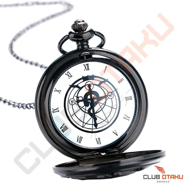 accessoire full metal alchemist - montre noir (2)