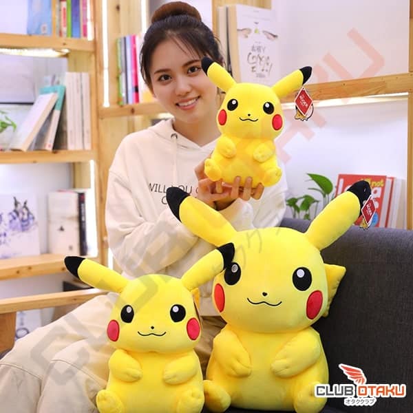 accessoire pokemon - peluche pikachu - 6 tailles disponibles (2)