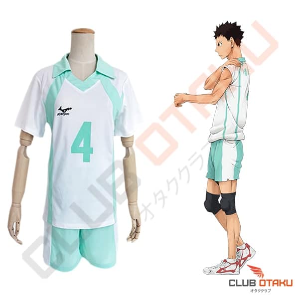 accessoires Haikyu - Maillot Lycée Aoba Jôsai - Hajime Iwaizumi (1)