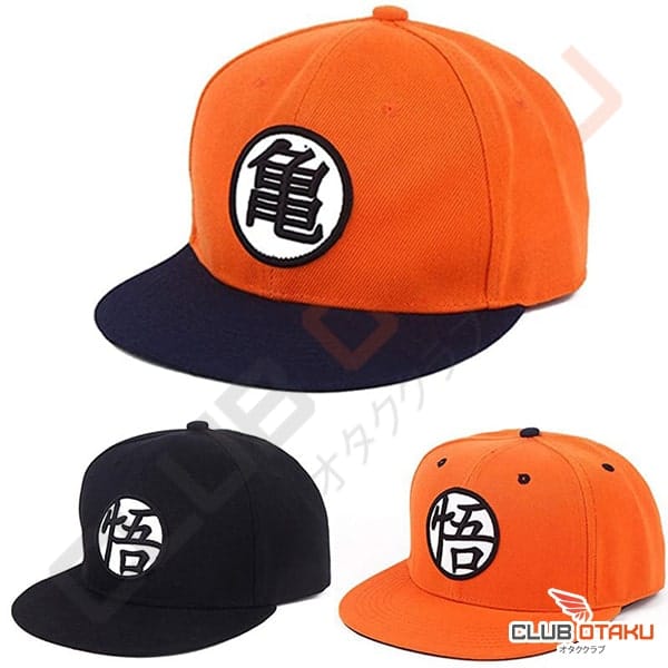 casquette dragon ball z kanji kame go