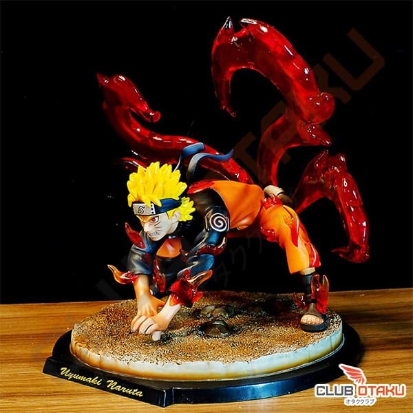 figurine naruto - naruto kyubi - 20 cm