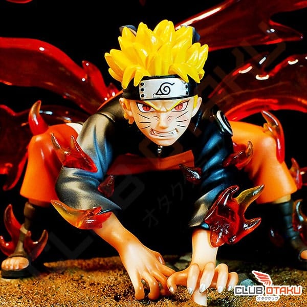 figurine naruto - naruto kyubi - 20 cm