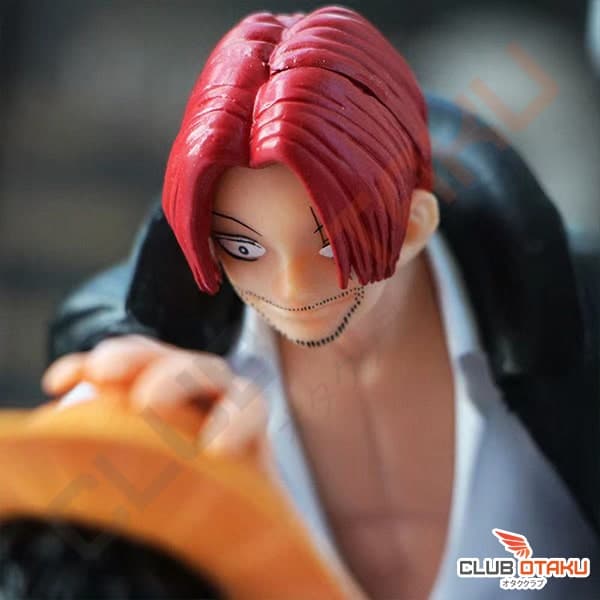 figurine one piece - Luffy et Shanks - 17 cm