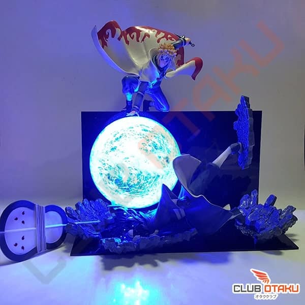 Accessoire Naruto  Lampe LED / Veilleuse Minato VS Obito - Club Otaku