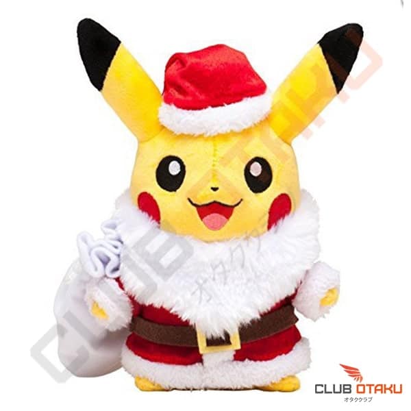 Accessoire Pokémon - Peluche Pokémon pour enfant - Pikachu Père-Noël - 25 cm