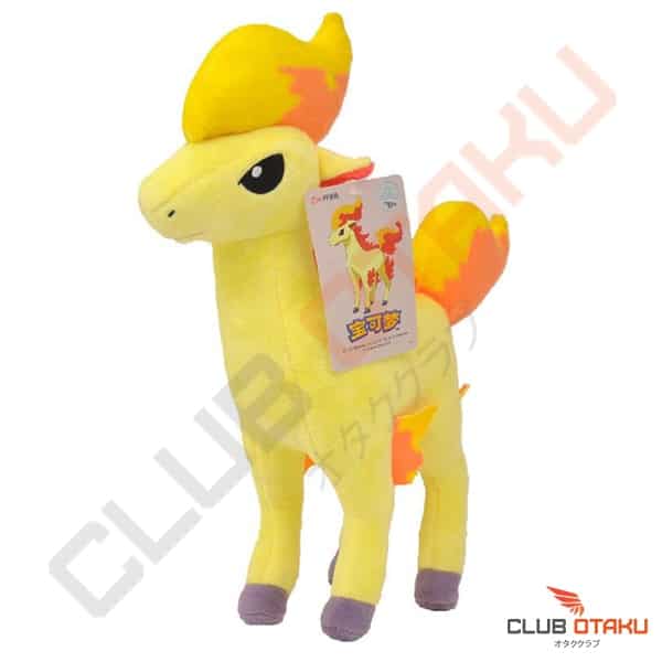 Accessoire Pokémon peluche pour enfant pokemon - ponyta - 26 cm