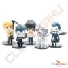 Lot de 5 mini figurines Death Note - 10 cm