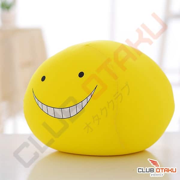 Peluche Assassination Classroom - Visage Koro Sensei - 4 Couleurs Disponibles