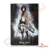 Poster Affiche L'attaque des titans - shingeki no kyujin - mikasa ackerman 1