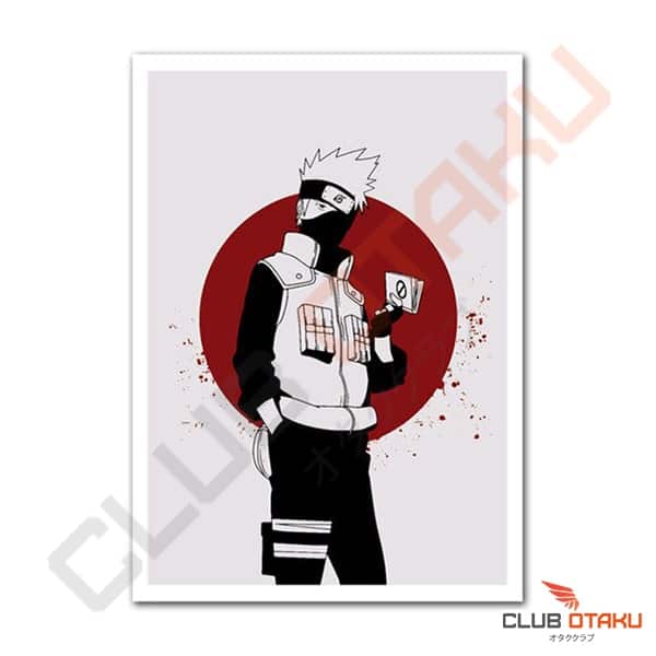 Poster Naruto Style Japonais - Kakashi Hatake