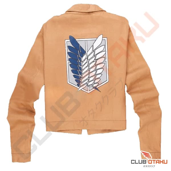 accessoire cosplay l'attaque des titans shingeki no kyujin veste bataillon d'exploration 3 tailles disponibles