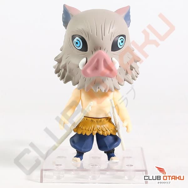 figurine demon slayer - inosuke chibi - 10 cm