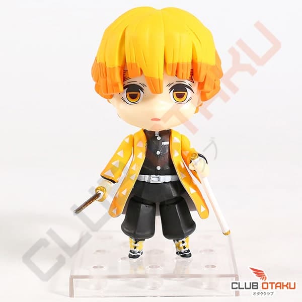 figurine demon slayer - zenitsu chibi - 10 cm