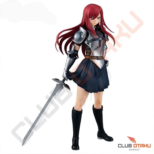 figurine fairy tail - erza scarlett - 17 cm