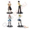 lot de 4 figurines fairy tail