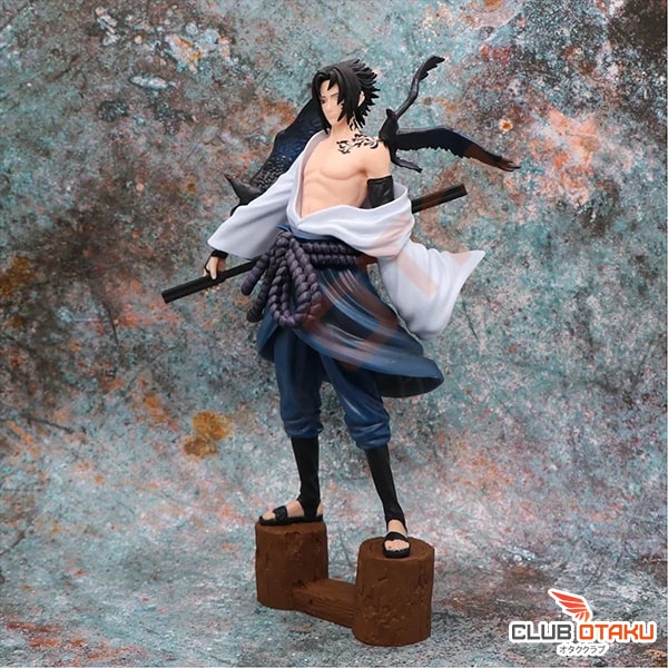 Figurine Naruto - Sasuke Uchiwa Corbeaux - 25 cm (1)
