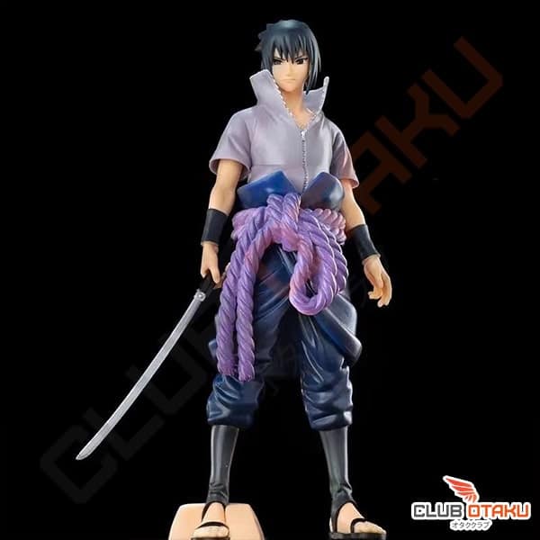 Figurine Naruto - Sasuke Uchiwa Katana - 28 cm (2)