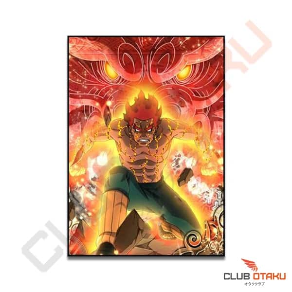 Poster Naruto Affiche Murale - Gai Maito 8 Portes - 8 Tailles Disponibles