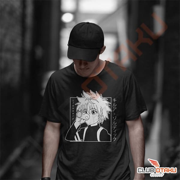 Vêtement Hunter X Hunter - T-Shirt Kirua Zoldick - Noir