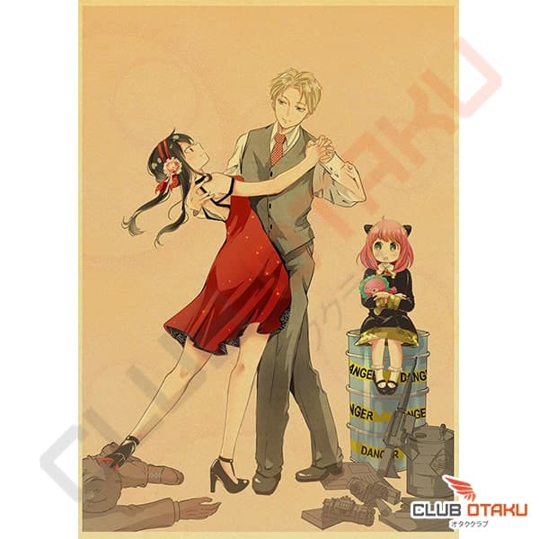 Poster Affiche Murale Spy x Family - Loid Yor Dance