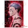 Poster Jujutsu Kaisen - Décoration -Affiche Murale - Sukuna Ryomen 2