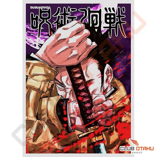 Poster Jujutsu Kaisen - Décoration -Affiche Murale - Tome 13