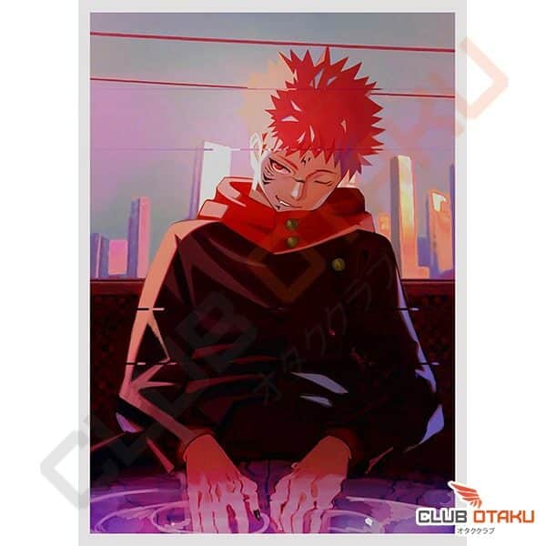 Poster Jujutsu Kaisen - Décoration -Affiche Murale - Yuji Itadori POP