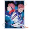 Poster Jujutsu Kaisen - Décoration -Affiche Murale - Yuji & Sukuna