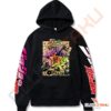 Vêtement JoJo's Bizarre Adventure - Hoodie Sweatshirt Stardust Crusader - Noir