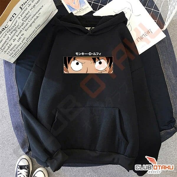 Vêtement One Piece  Hoodie Sweatshirt Monkey D Luffy - Club Otaku