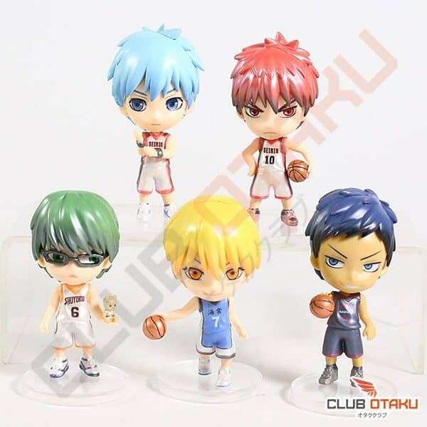 Figurines Kuroko No Basket - Lot de 5 Figurines