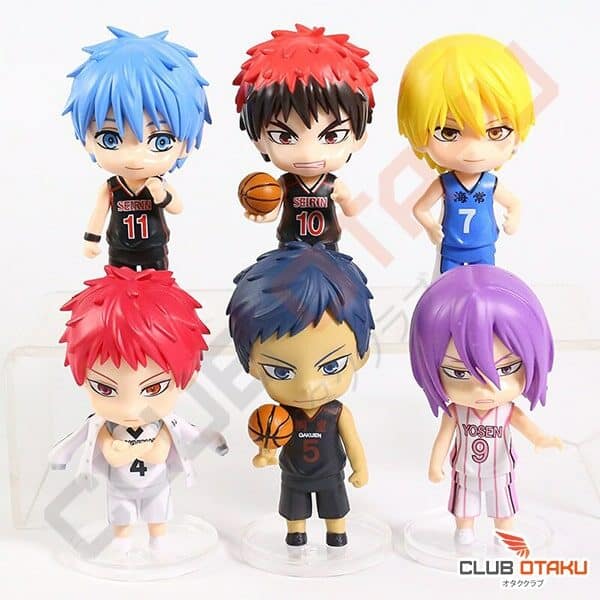 Figurines Kuroko No Basket - Lot de 6 Figurines